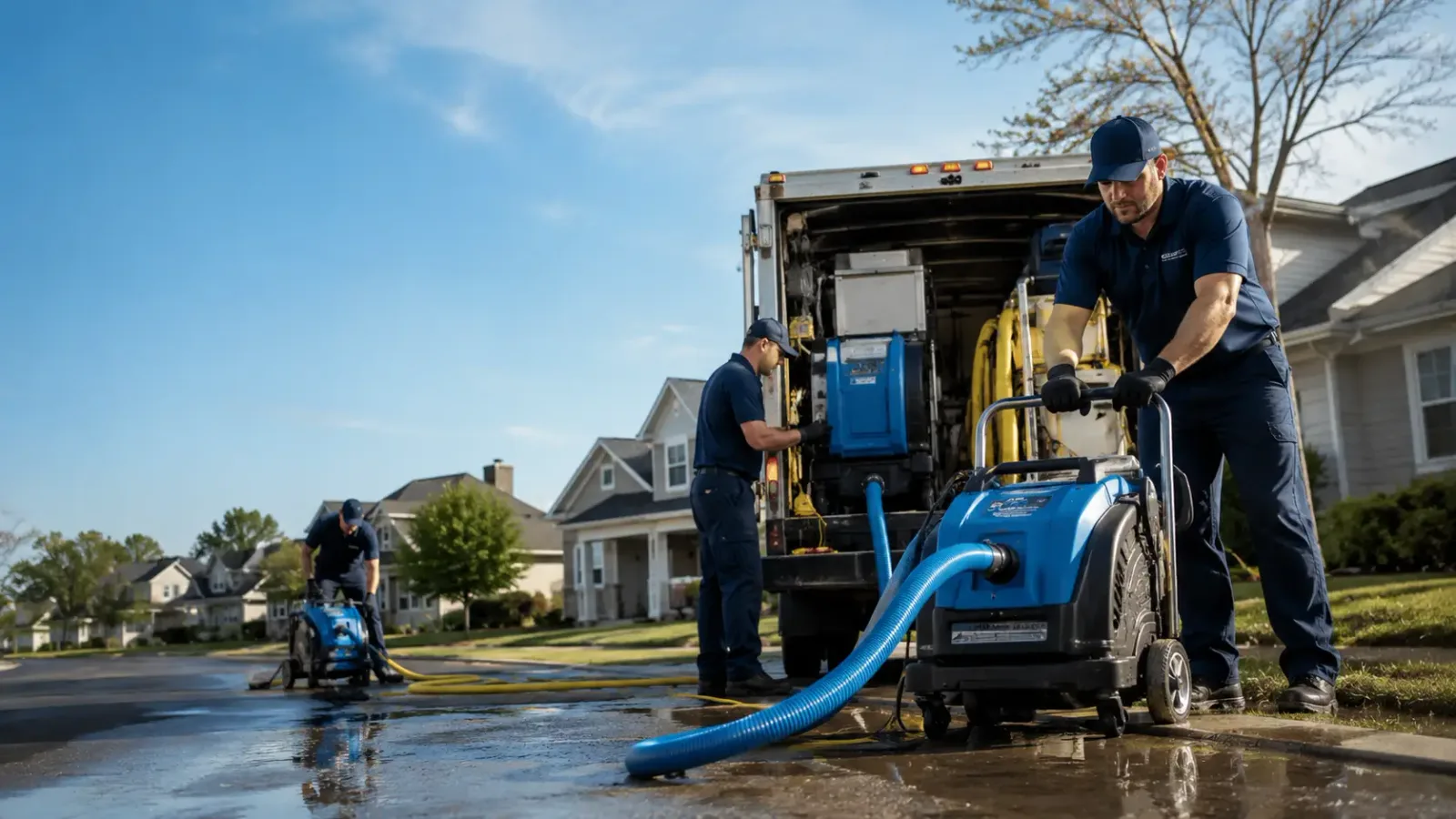 Flood Damage Cleanup in Wallback, WV